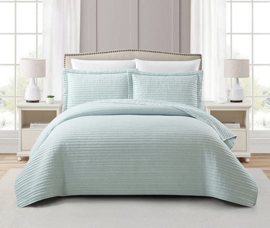 Liolios Home Κουβερλί King Size Aqua 260x240cm