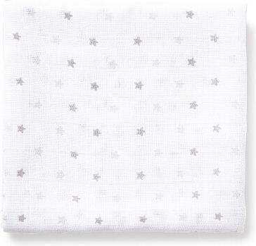 Interbaby Πάνες Αγκαλιάς από Μουσελίνα Γκρι 80x80εκ. 3τμχ