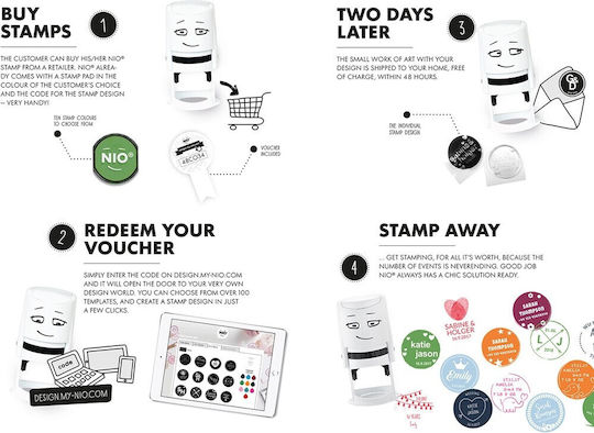 Little Nio Love Stamps