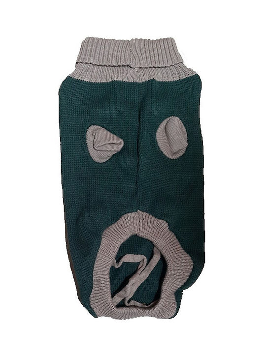 Ρουχαλάκι Πουλόβερ Σκυλάκια Μήκους 40cm Large Bodysuit Dogs Green Red White Balls Oem