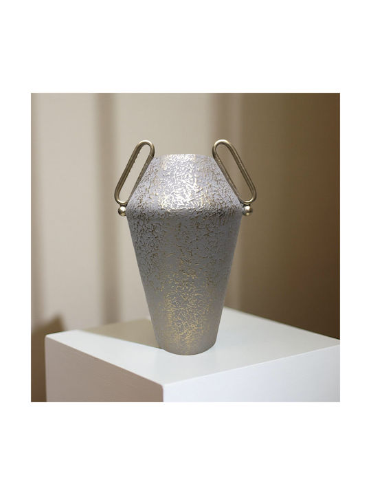 Zen Collection Decorative Vase Gray 33x26x46cm