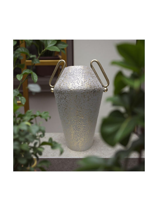Zen Collection Decorative Vase Gray 33x26x46cm