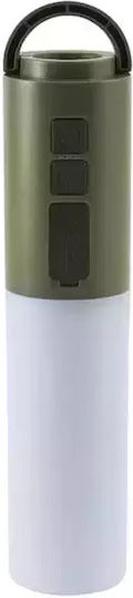 Easy Camp Lupin Led Rechargeable Lantern for Camping with Flashlight & Powerbank Khaki