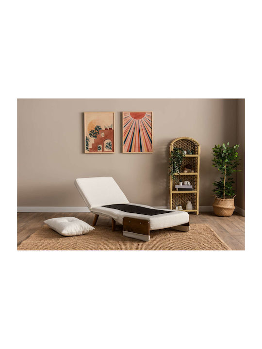 Πολυθρόνα Κρεβάτι White 77x70x82cm