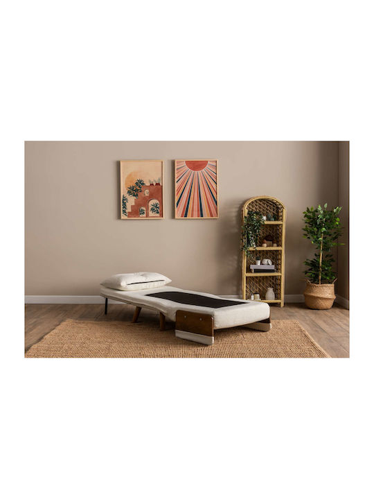Πολυθρόνα Κρεβάτι White 77x70x82cm