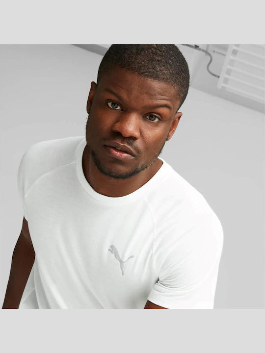 Evostripe Athletic T-shirt White