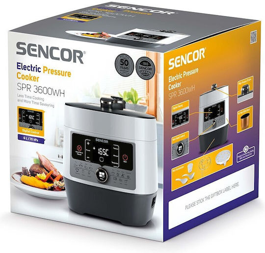 Sencor Rice Cooker 1.0kW with Capacity 5.5lt