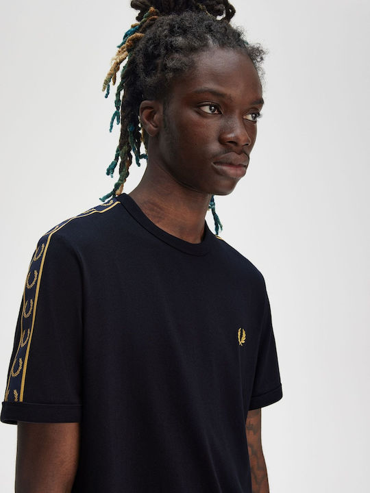 Ringer T-shirt Navy/honeycomb