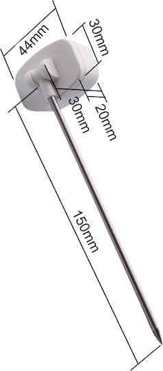 Green Blue Electronical Cooking Thermometer with Probe +50°C / +50°C