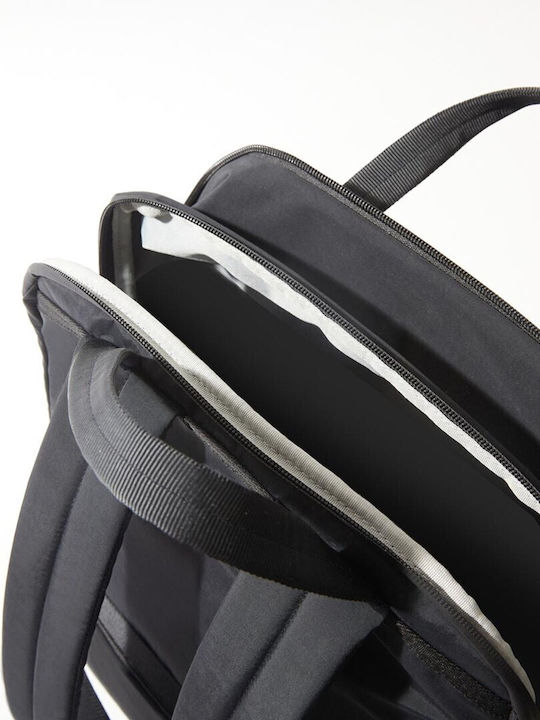 Women's Tote Bag Made of Artificial Leather Navy Blue