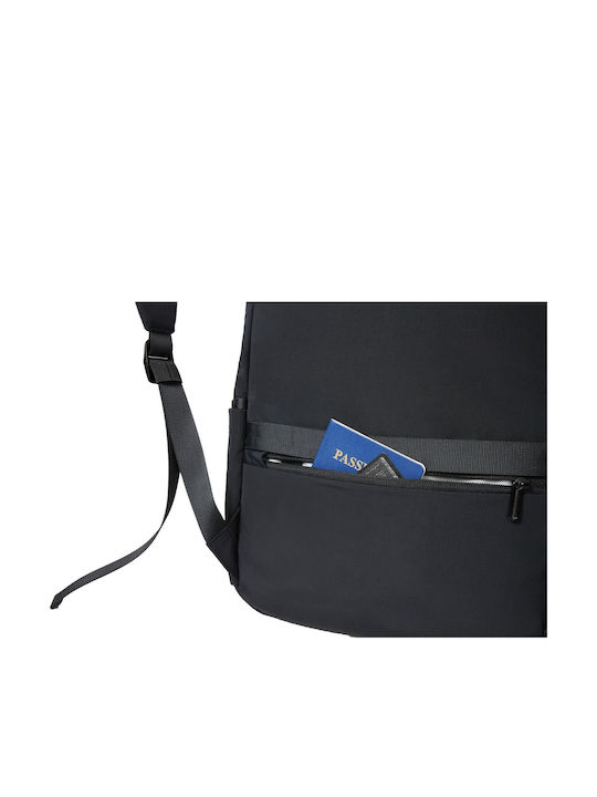 Women's Tote Bag Made of Artificial Leather Navy Blue