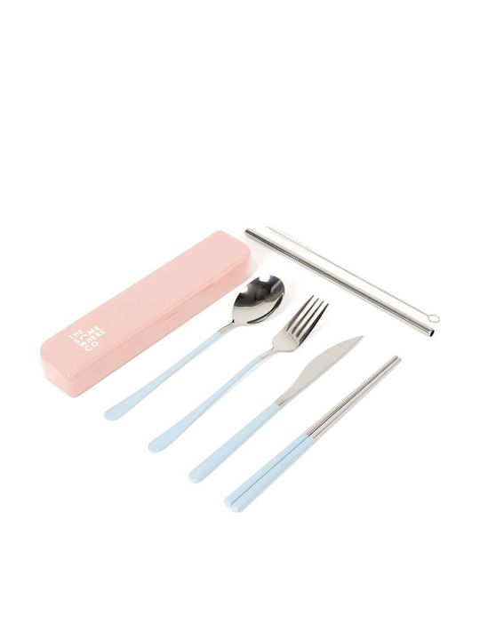 The somewhere Cutlery Set Stainless Silver 7pcs