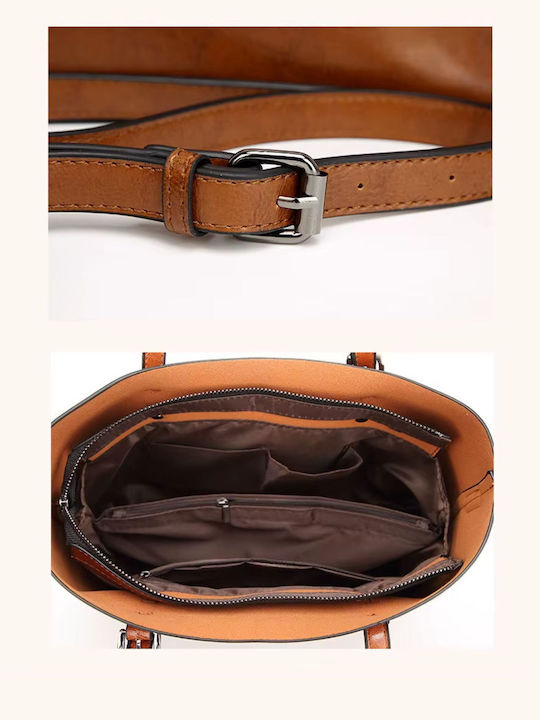 Damentasche Schultertasche Braun