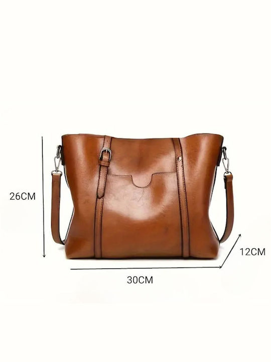 Damentasche Schultertasche Braun