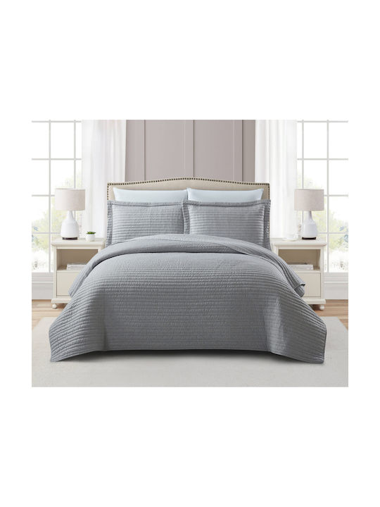Liolios Home Калъфка за Възглавница Шити Lt Grey 50x70см.