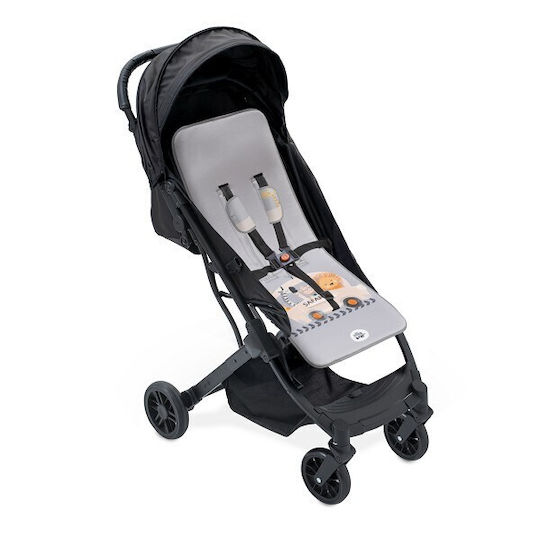 Interbaby Αντιιδρωτικό Κάλυμμα Καροτσιού Safari Tours 34x84εκ. Γκρι