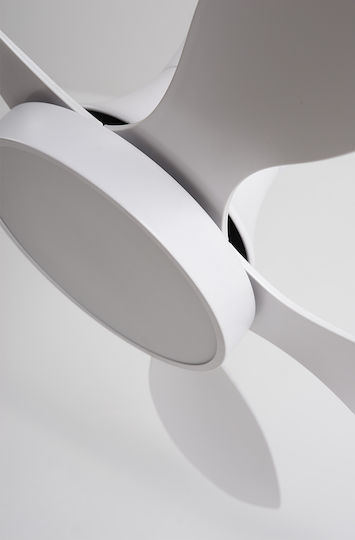 Inlight Denali Deckenventilator 132cm mit Leuchte Weiß