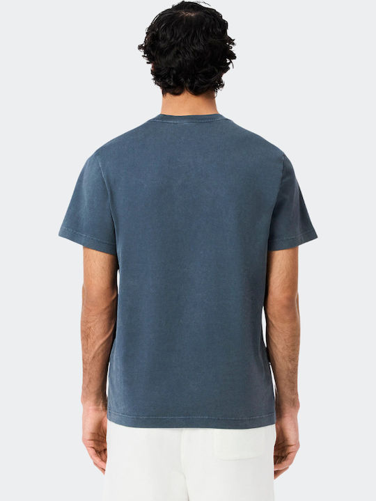 Tシャツ・カットソー LACOSTE Men T Shirts TH9894 C7Z Blue Lacoste T-shirt Steel Blue TH9894-C7Z | Skroutz.mt