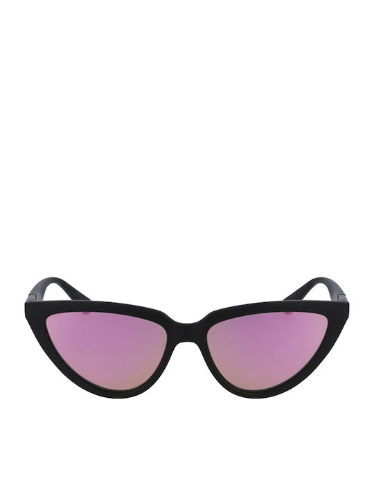 Calvin Klein Sunglasses with Horn-Rimmed Frame Calvin Klein Sunglasses with Horn-Rimmed Frame