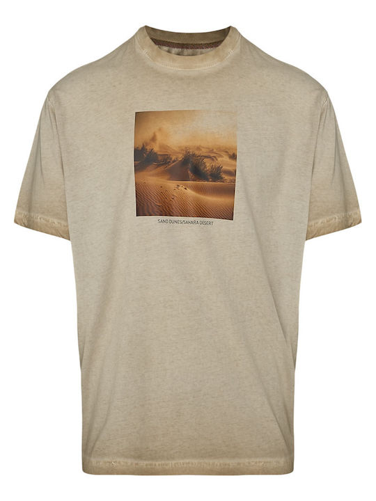 T-shirt Μπεζ