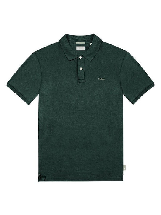 Polo Short Sleeve Blouse Forest Green