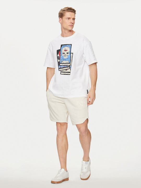 Hoops T-shirt Λευκό