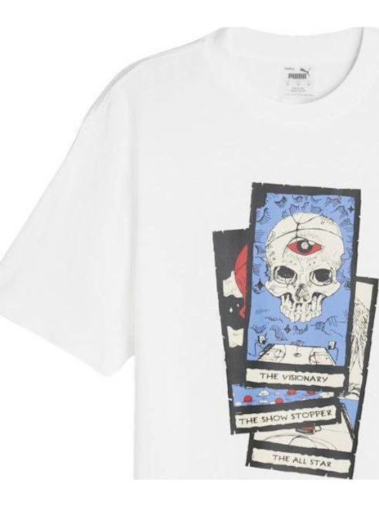 Hoops T-shirt Λευκό