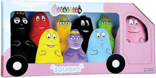 Box 9 Barbapapa Plush & Soft Toys + 15 Cm Jemini Includes