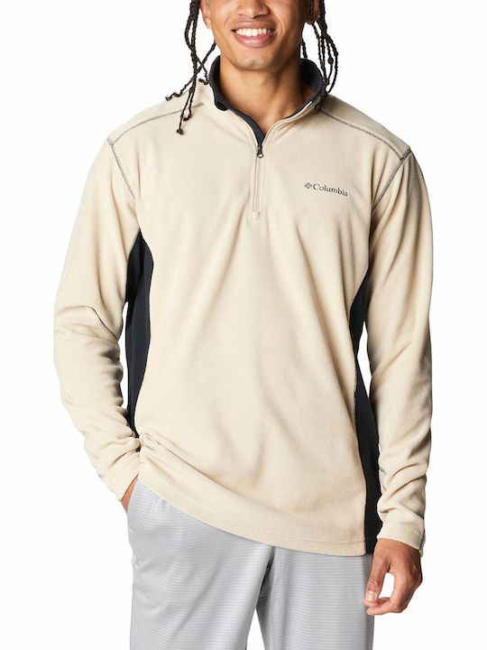 Klamath Range Ii Half Sweater Long Sleeve Beige