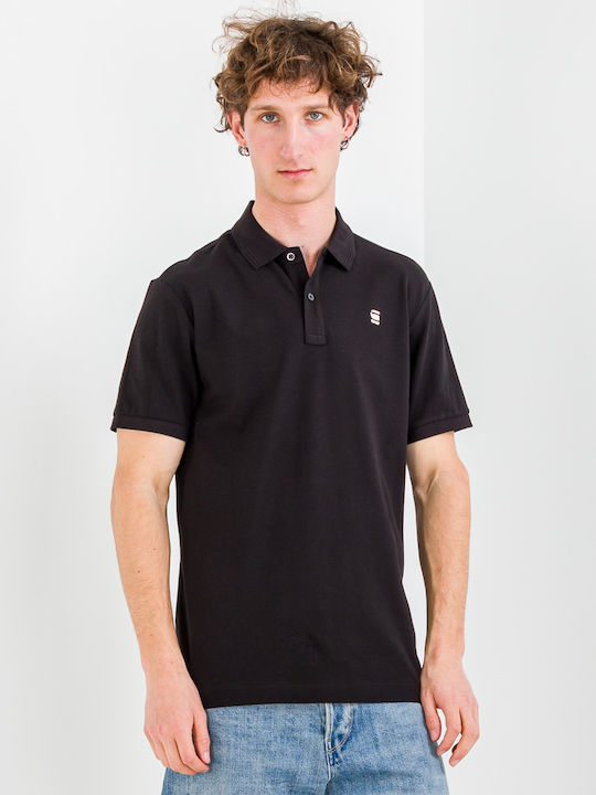 Dunda Slim Polo T-shirt Navy Μπλε