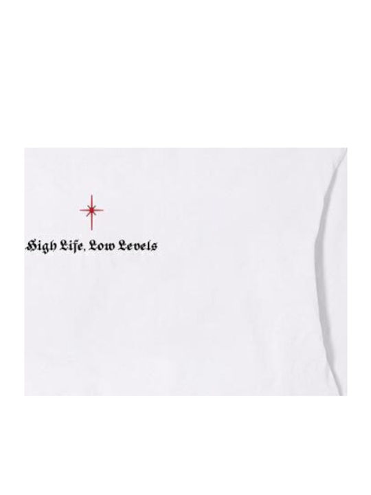 High Life Low Levels T-shirt White