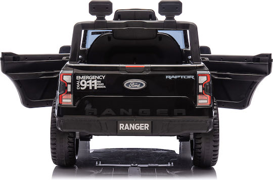 Ford Police Car Μονοθέσιο με Τηλεκοντρόλ Τύπου 12 Volt Μαύρο για 3+ Ετών