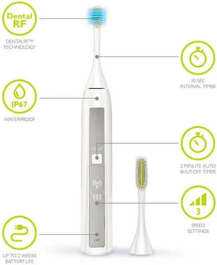 Silk'n ToothWave Ηλεκτρική Οδοντόβουρτσα με Αισθητήρα Πίεσης Λευκή