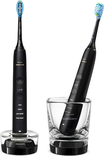 Philips Sonicare DiamondClean 9000 Electric Toothbrush with Timer and Pressure Sensor Black