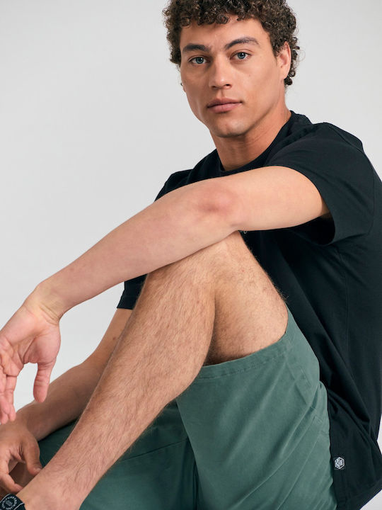 Herrenshorts Chino Grün