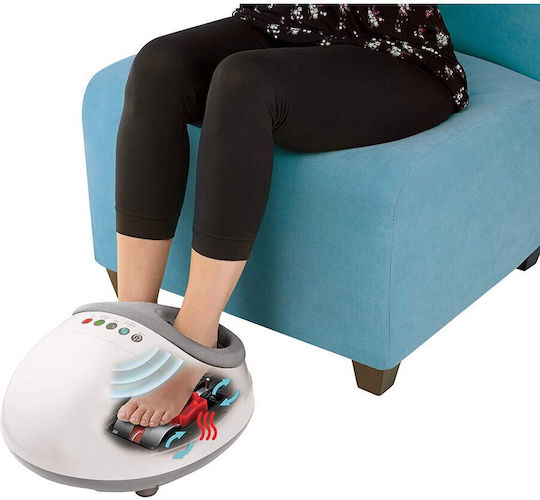 Homedics Air Pro Massage Device Shiatsu for the Legs with Heating Function White