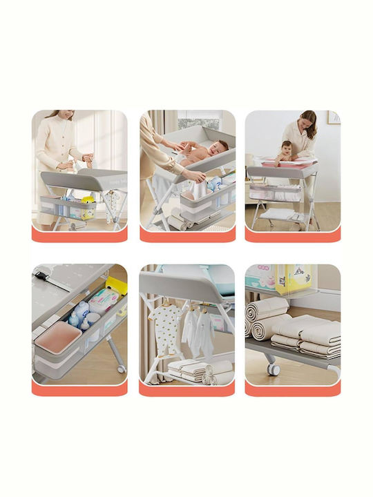 Children's Changing Pad Storage Basket 4 1 Blue