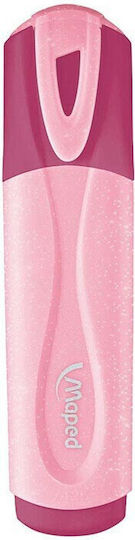 Maped Fluo Peps Pastel Glitter Μαρκαδόρος Υπογράμμισης Pastel Glitter (Διάφορα Χρώματα)