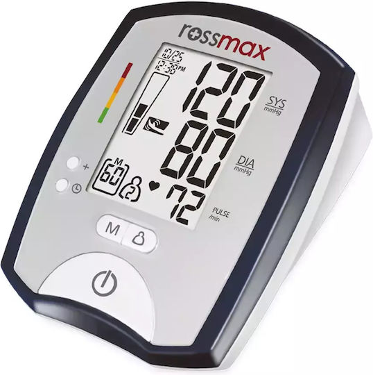 Rossmax MJ701f Deluxe Ηλεκτρονικό Πιεσόμετρο Μπράτσου Ακριβείας με ανίχνευση Αρρυθμίας MJ701f