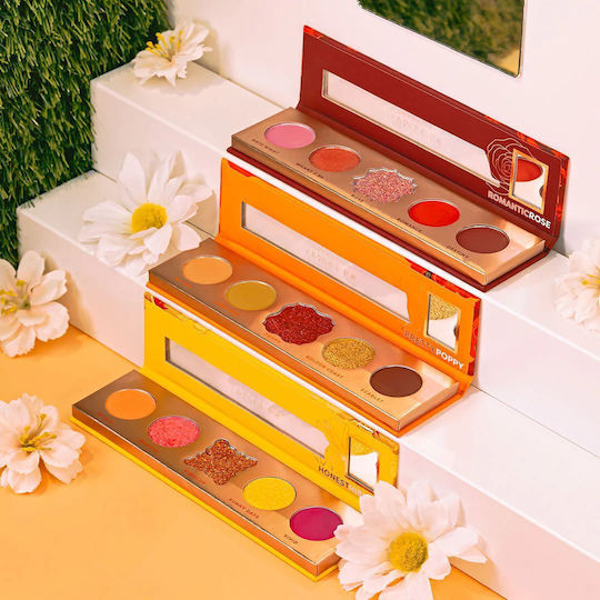 Profusion Cosmetics 5 Shade Lidschattenpalette in fester Form Romantic Rose