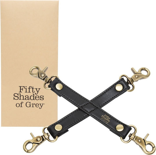 Fifty Shades of Grey Bound To You Arnes Cruzado BDSM Accessory in Gray Color