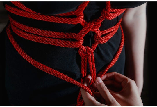 Dream Love OhMama! Fetish Kinbaku Rope 5m Σχοινί Δεσίματος Red
