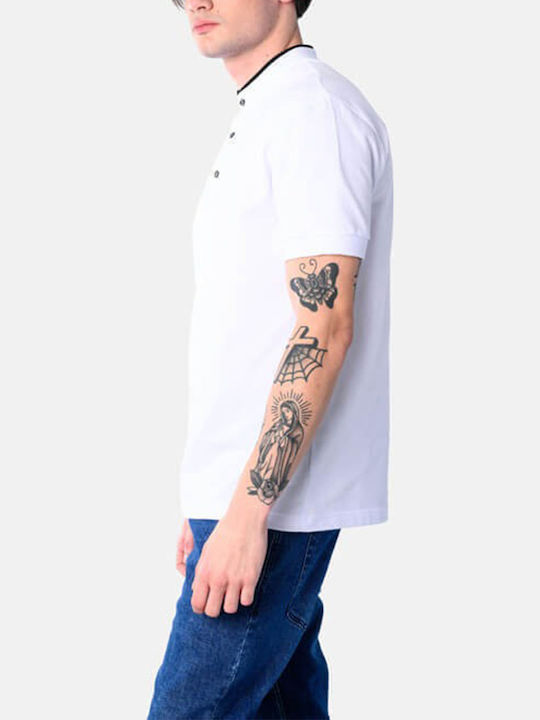 Short Sleeve White Blouse