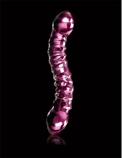 Icicles Icicles No. 55 Γυάλινο Dildo Silver 20cm