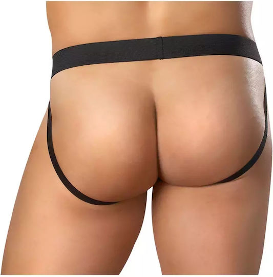 Malepower Ανδρικό Εσώρουχο Jockstrap Μαύρο