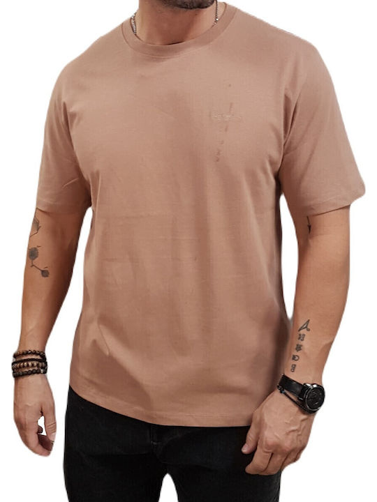 'connor' Tricou Stag Brown