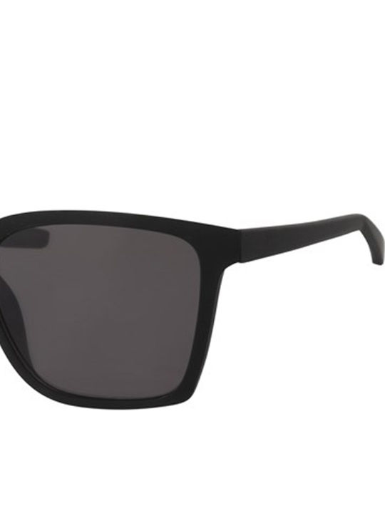 Paolo Moss Women's Sunglasses with Black Frame and Black Lens