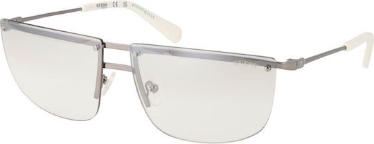 Guess Metallischer Brillengestell Silber GU8256/10C