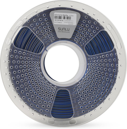 Sunlu Silk PLA+ 3D Printer Filament 3.0mm Μαύρο 1kg