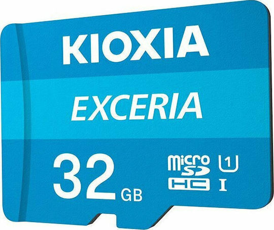 Kioxia Exceria microSDHC 32GB Клас 10 U1 UHS-I с адаптер